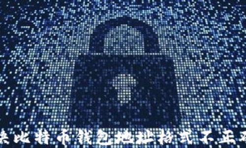 
如何解决比特币钱包地址格式不正确的问题