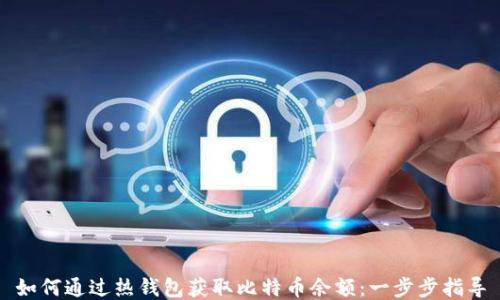 
如何通过热钱包获取比特币余额：一步步指导